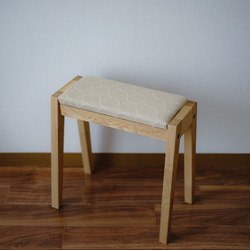 rossoさん専用 ミナペルホネン ハンドメイド スツール タンバリン 2脚 ミナペルホネン ハンドメイド スツール スリム ピンクベージュ