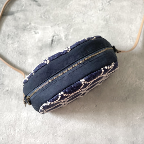 ⚮̈ミナペルホネン　 circle navy まるっこポシェット ⚮̈ミナペルホネン 新作tambourine navy まるっこポシェットさん