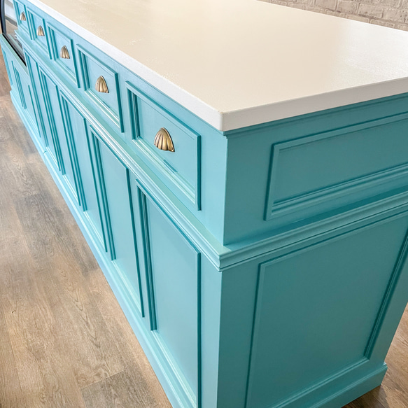 ケーキ屋さん お菓子屋さん向け 冷蔵ショーケースカウンターW2000 かわいいレジカウンター オーダーメイド店舗什器 