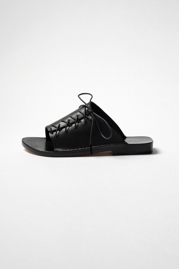 Lace-up sandal  / [BLACK PACK] <メンズ> 3枚目の画像