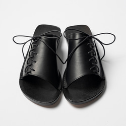 Lace-up sandal  / [BLACK PACK] <メンズ> 4枚目の画像
