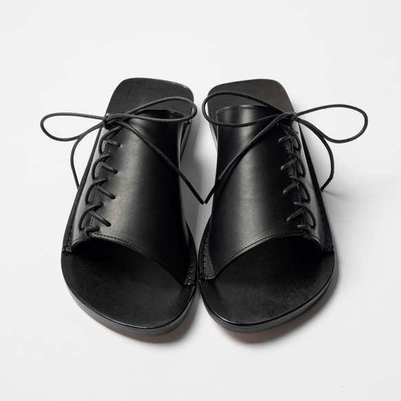 Lace-up sandal  / [BLACK PACK] <メンズ> 4枚目の画像