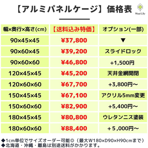 強固な爬虫類「アルミパネルケージ」90×45×45cm #送料無料 #爬虫類