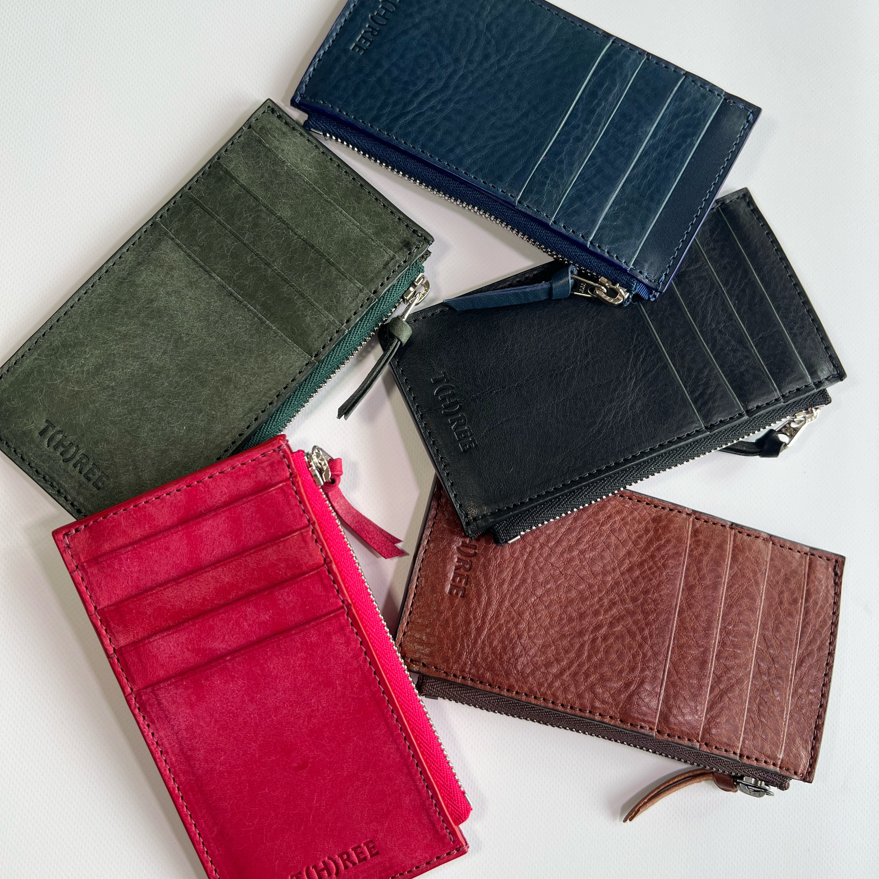 【フラグメントケース】　薄型財布　コンパクト財布　ミニウォレット　ミニマル　本革　イタリアンレザー