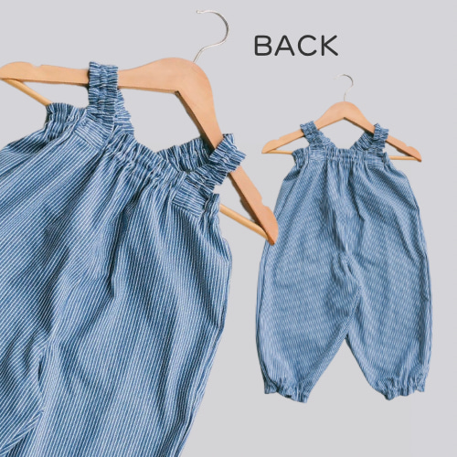 プレイウェア 80サイズ お砂場着 オーバーオール 遊び着 保育園