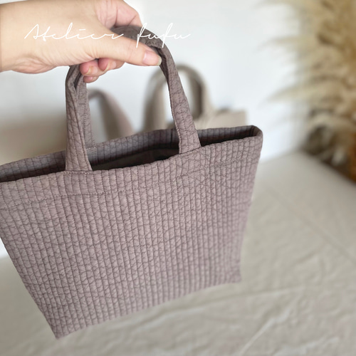 erika__ism様 3ルームズバッグ　ヌビバッグ　ポケットいっぱいバッグ ☆ヌビバッグ S マチ付き イブルバッグ トートバッグ ヌビバッグ