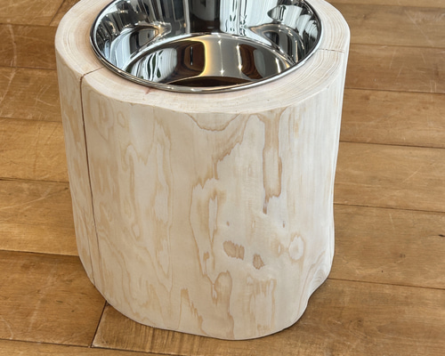 Pet Table Hinoki】 No.708 おもちゃ・ペット小物 Wood Factory Silky