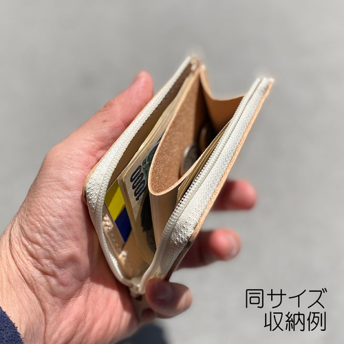 L字ファスナー財布】 イタリアン レザー マヤ プエブロ ピンク Rosa 本