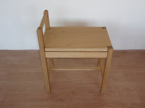 片手スツール、ナラ（ナチュラル） 