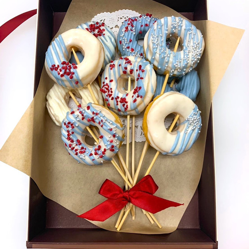 父の日に】ジェントルメンドーナツブーケ【冷凍便】 その他お菓子