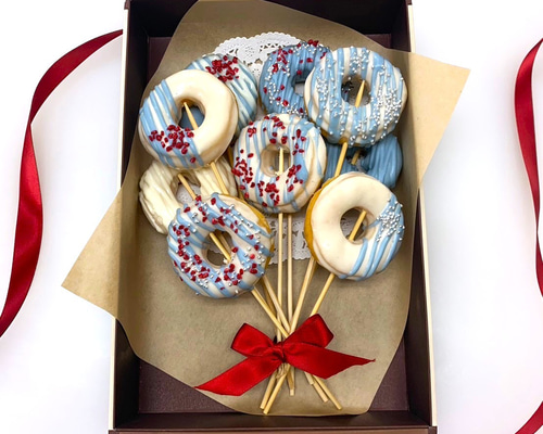 父の日に】ジェントルメンドーナツブーケ【冷凍便】 その他お菓子