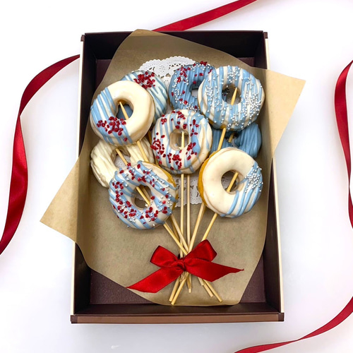 父の日に】ジェントルメンドーナツブーケ【冷凍便】 その他お菓子