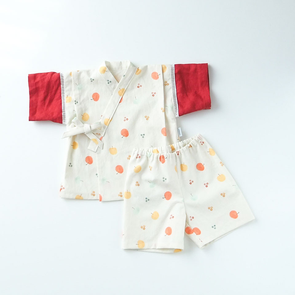 子ども甚平(80-150size)/りんごあめ