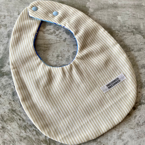売り切れました  012  ふわふわスタイ  両面ガーゼ 両面ダブルガーゼスタイ ふわふわバニー（ピンク） スタイ・よだれかけ
