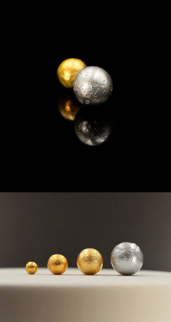 純金 『満月』モチーフ　約22g　特大　お守り【JUNGOLD】 