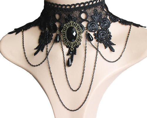 ALCHEMY GOTHIC: ARACHNATHEA LACE CHOKERの通販 by カタカムナ