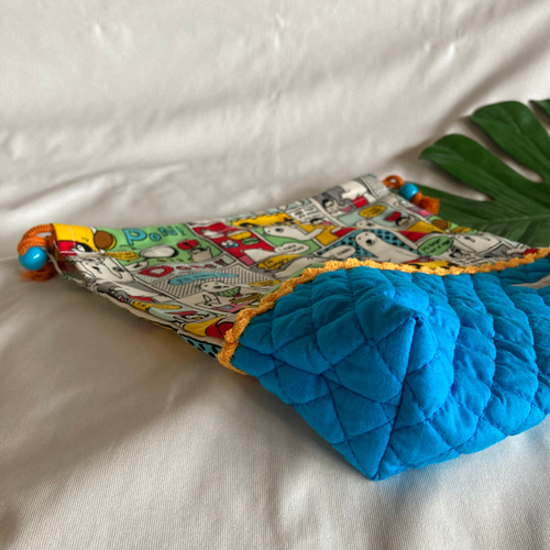 半額セール】入園入学ランチバッグお弁当入れ巾着☆白くま＆ペンギン