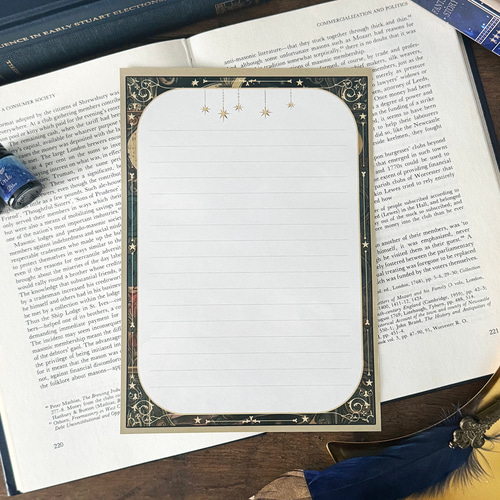 FANTASTIC STORY柄 レターセット レターセット LALA CloveR. 通販