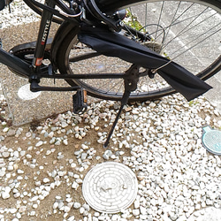 傘袋（撥水、黒）傘立て苦手さん、自転車での持ち帰り汚れ防止に 7枚目の画像
