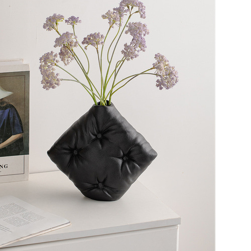 シンプルで創造的なセラミック花瓶の装飾リビングルームフラワー