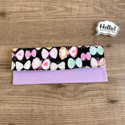 16・ハンドメイドお箸袋ピンクくま