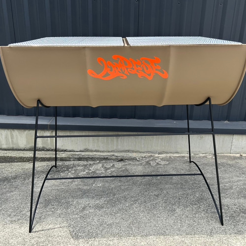 送料無料】【希少商品】ドラム缶リメイク バーベキューグリル BBQ