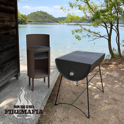 アンティークダイニングテーブル　110×70×71.5   ウッド&アイアン 送料無料】アイアン ウッド ダイニングテーブル 1100×700