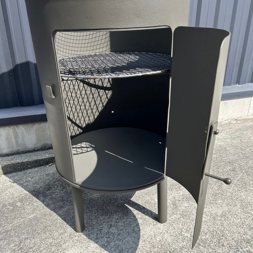送料無料】【希少商品】ドラム缶リメイク バーベキューグリル BBQ