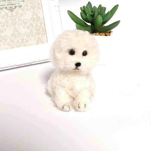 現在開催中のキャンペーン＆お得情報 羊毛フェルト 羊毛フェルト お座りビションフリーゼミニ 羊毛フェルト