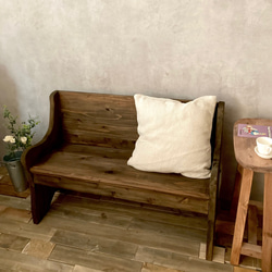 ロココ調　ベンチ型収納BOX ロココ調ベンチ型収納BOX