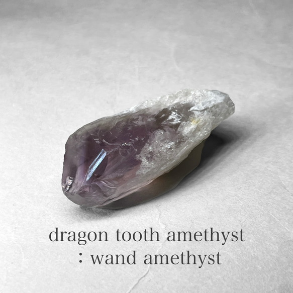 dragon tooth ( wand ) amethyst / ブラジル産ドラゴントゥース
