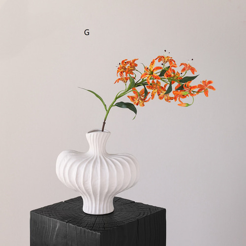 木製 花瓶 わびさび ドライフラワー装飾花瓶 部屋の装飾 自然な質感 kd087-0.jpg