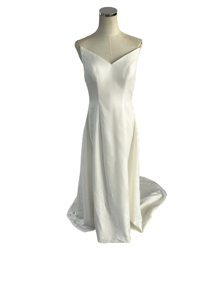 パーティードレス キャミソール ビーズ オフホワイト 色直し 前撮り 二次会