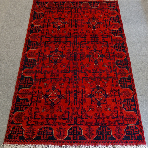 【新品未使用】アフガニスタン 絨毯 バローチ絨毯　ペルシャ 新品未使用】アフガニスタン産 バルーチ絨毯 ラグ トライバル ペルシャ