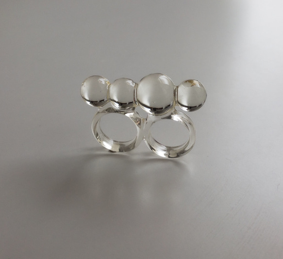 sphere ring【clear】 1枚目の画像