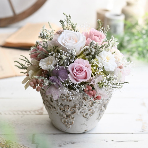 ローズフラワーガーデンP＊お部屋に作る薔薇のお庭のアレンジメント