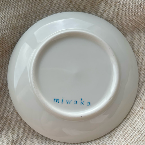 マニーロココ　Mary 小皿 8枚セット 1977年製 マニーロココ Mary 小皿 8枚セット 1977年製