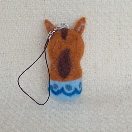 馬マトリョーシカのストラップ 羊毛フェルト Mt.maru 通販 17780452