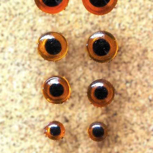 再入荷です！テディベア・アニマルのグラスアイ ミニチュアサイズ 2個