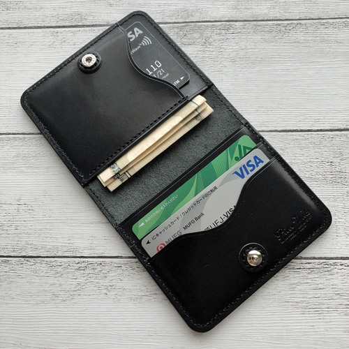 完成品 栃木ワイルドサドルレザーカードウォレット ブラック その他