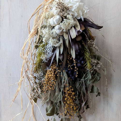 専用＊リューカデンドロン  ナチュラル　ドライフラワースワッグ リューカデンドロン ナチュラル ドライフラワースワッグ