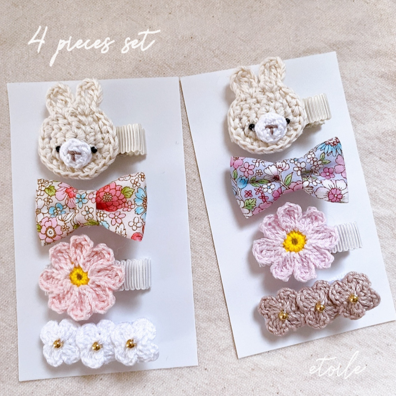 オーダーメイド♡カットフルーツ♡ベビーヘアクリップ ヘアゴム