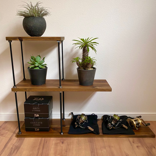 横幅60cm☆ボルトラック ワイヤークロス☆男前インテリア