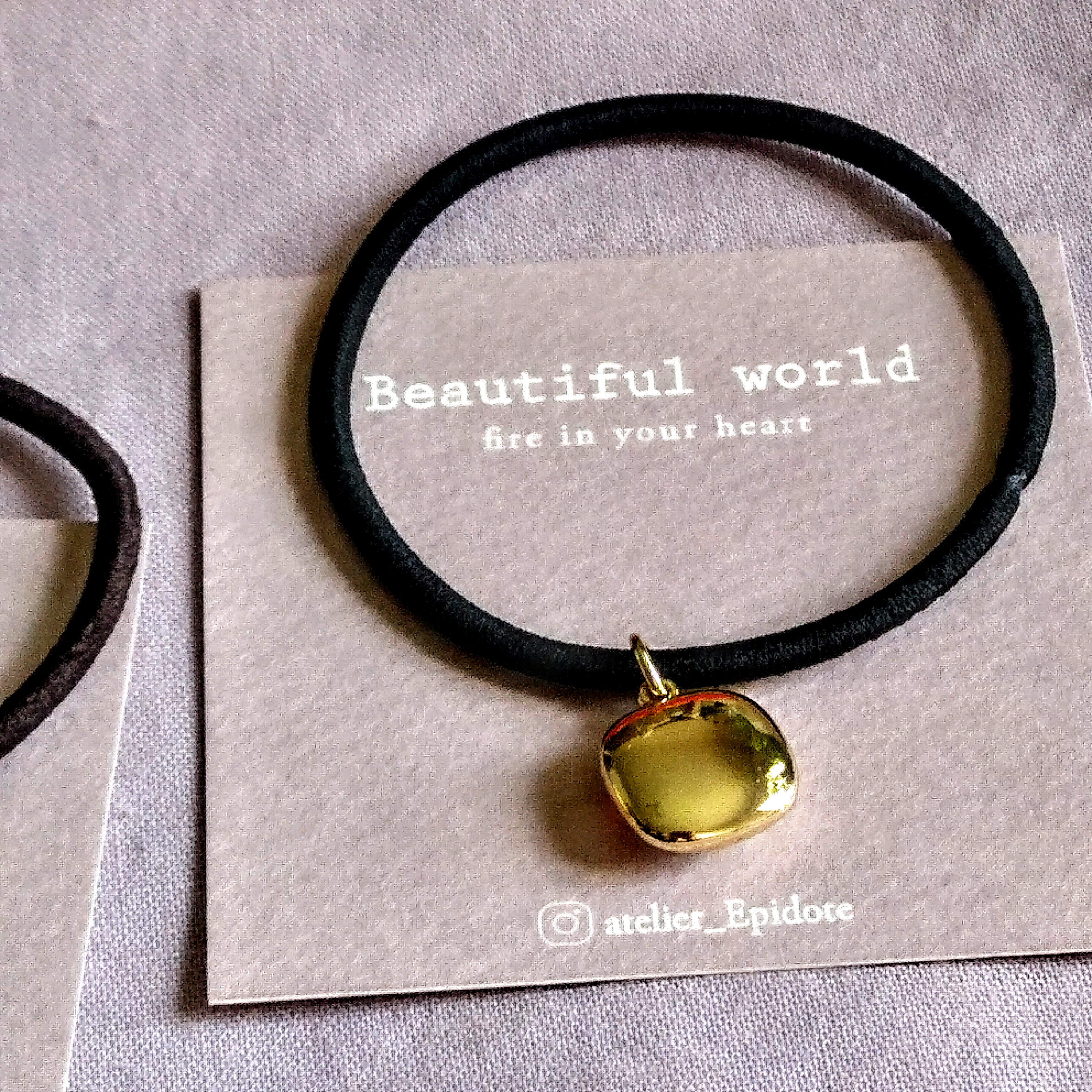 手首ゴム キラキラSWAROVSKICRYSTAL【受注製作】Immortality