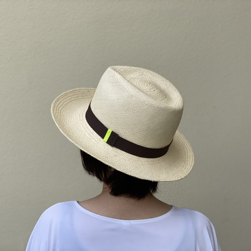 木型で作った中折れパナマハット ハット 関口善大靴工房 通販