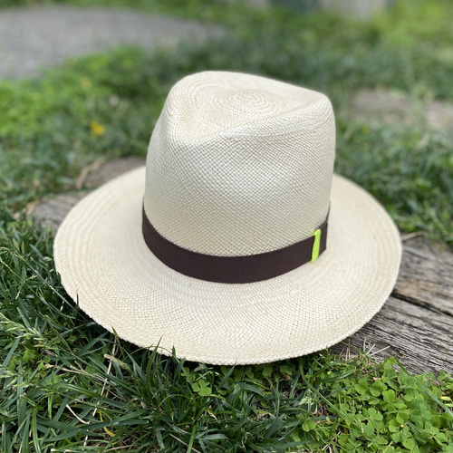 木型で作った中折れパナマハット ハット 関口善大靴工房 通販