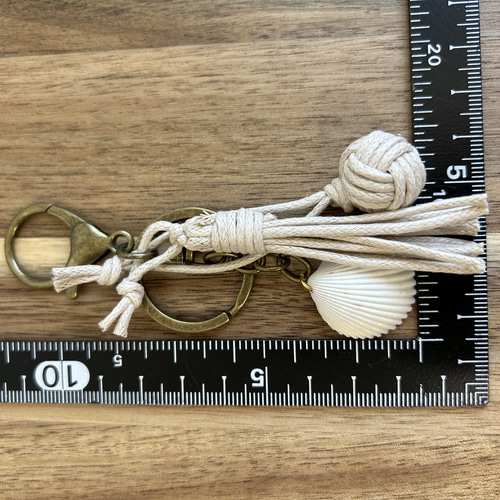 モンキーフィストノット キーホルダー (OFF WHITE) キーホルダー