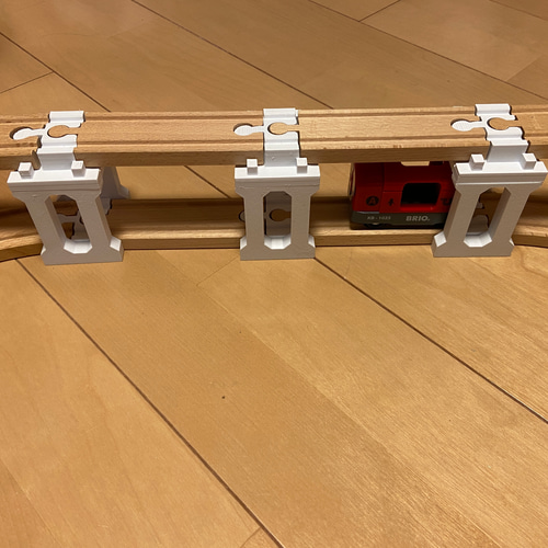 福袋安いいね半額ストア BRIOブリオレール対応 高架橋Ver.4 おもちゃ ／要組立て／白色 建物・景色