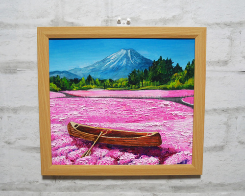 【送料無料】 絵画 油絵「 セーヌ河畔」真筆 gallery-uchida_y1-1511-j5