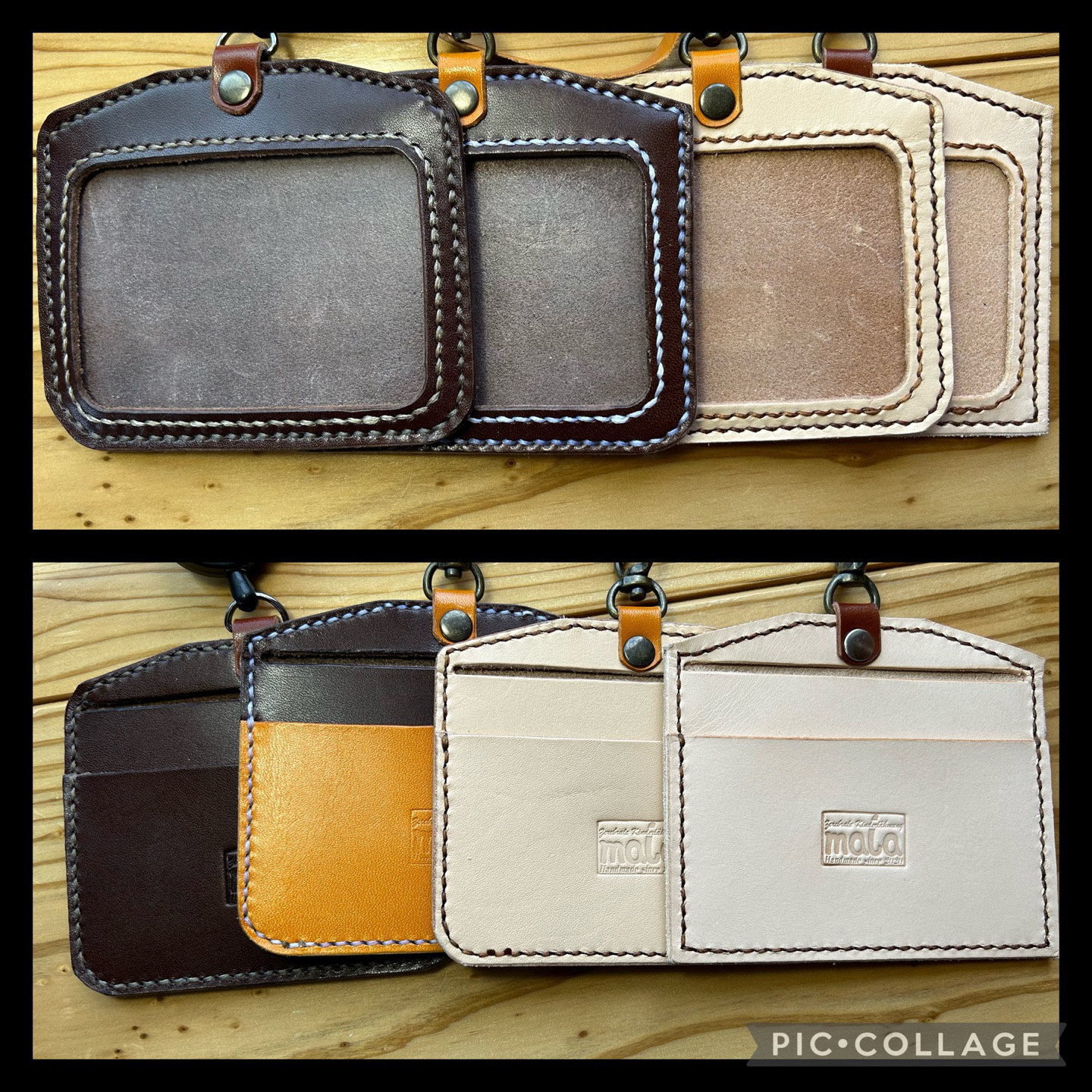 吊り下げ名札（枠縫い目ありリール選択可）